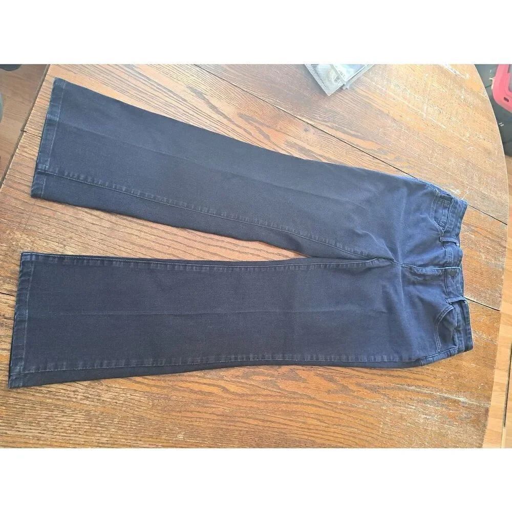 Size 10 NYDJ Not Your Daughters Jeans Marilyn Straight Denim Blue Jeans